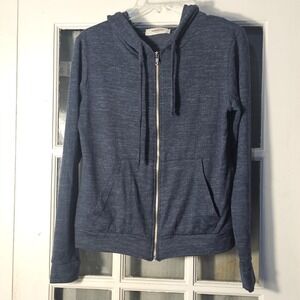 Soulcycle Womens Blue Full Zip‎ Hoodie Jacket Small